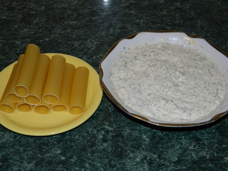 Cannelloni cu branza