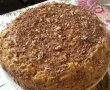 Tort cu dulceata de capsuni, budinca de  vanilie si crema de caramel:)-2