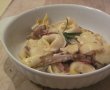 Tortellini cu prosciuto, ciuperci si sos de smantana-12