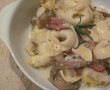 Tortellini cu prosciuto, ciuperci si sos de smantana-13