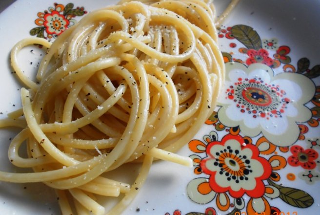 Bucatini "cacio e pepe"