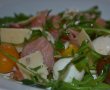 Salata cu somon fume, rucola, parmezan-2