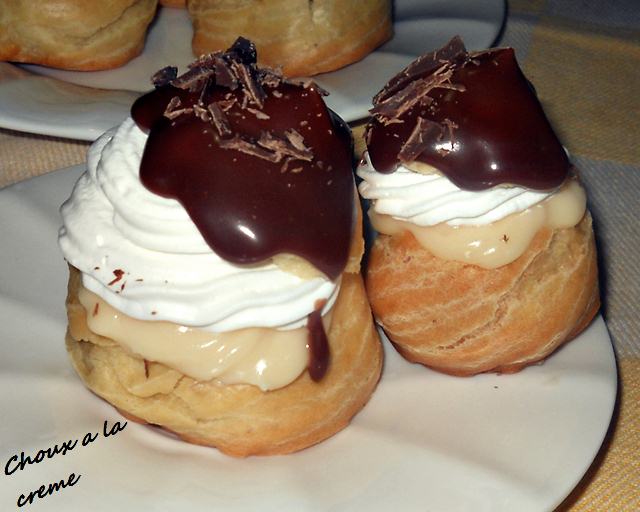 Choux a la creme