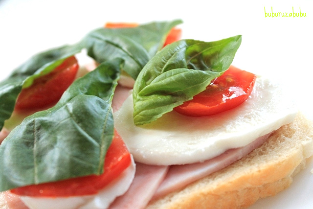 Sandwich cu Mozzarella