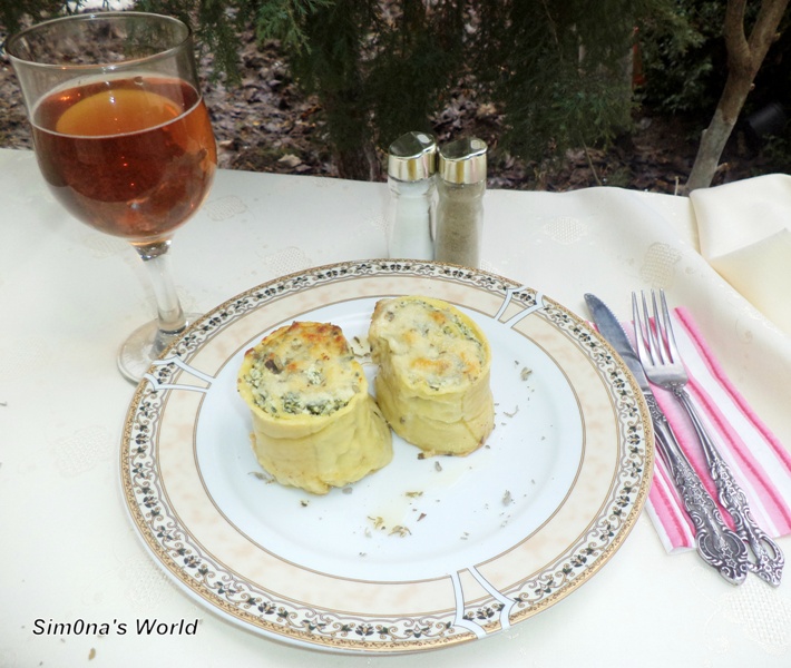 Rotolo di ricotta e spinaci