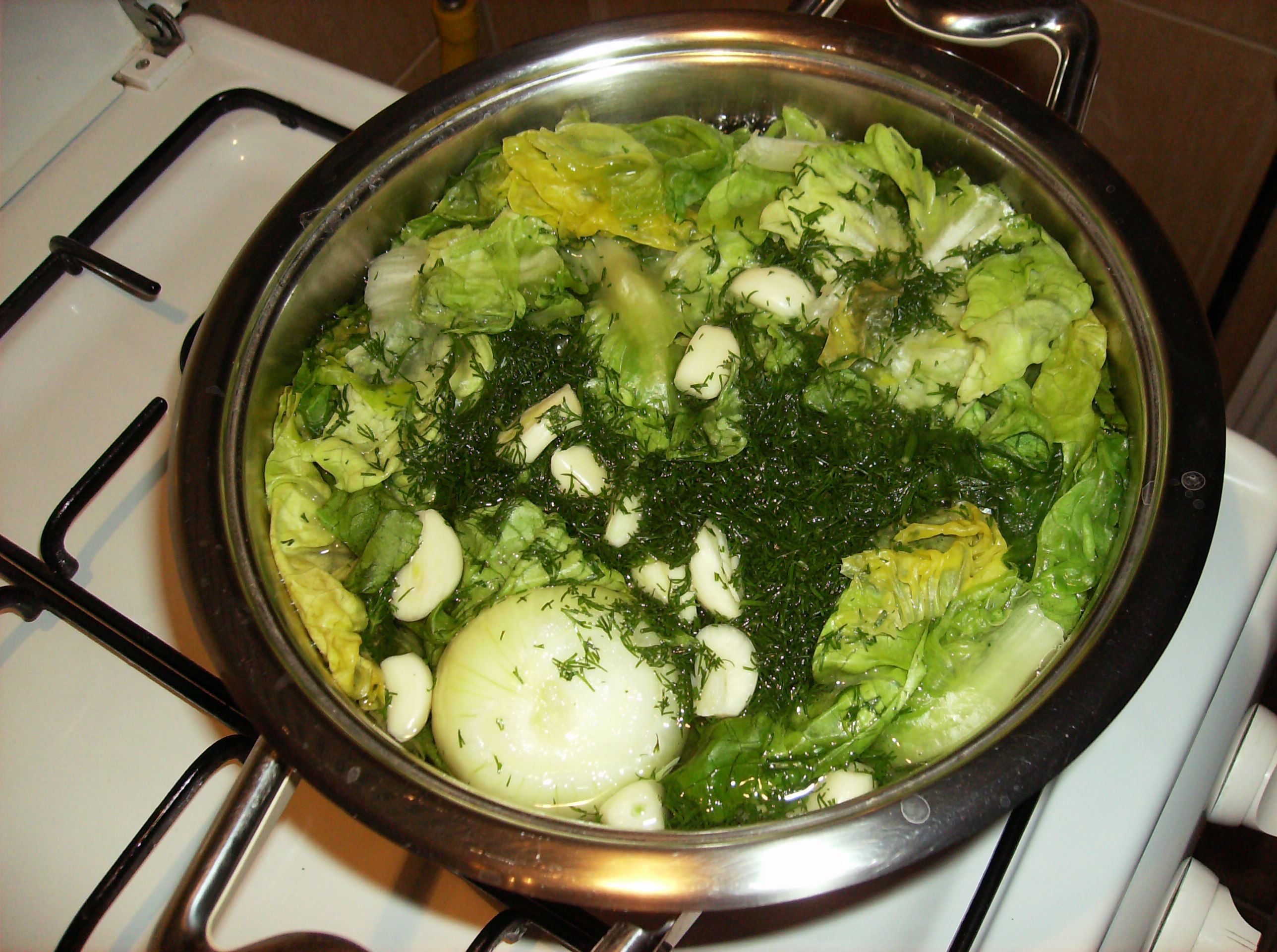 Ciorba de salata verde