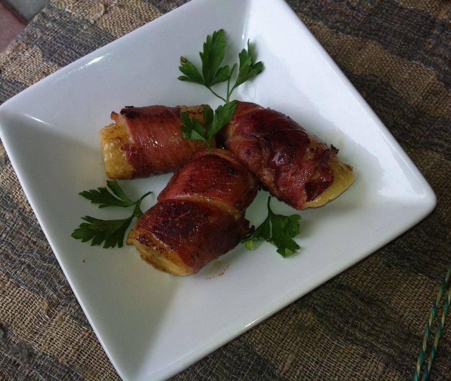 Banane cu bacon