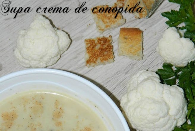 Supa crema de conopida