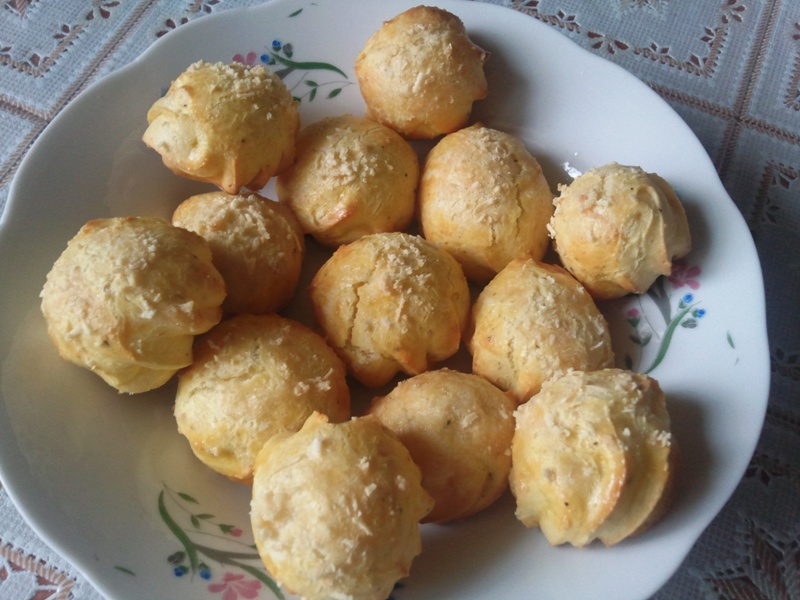 Gougeres-gogosele cu branza