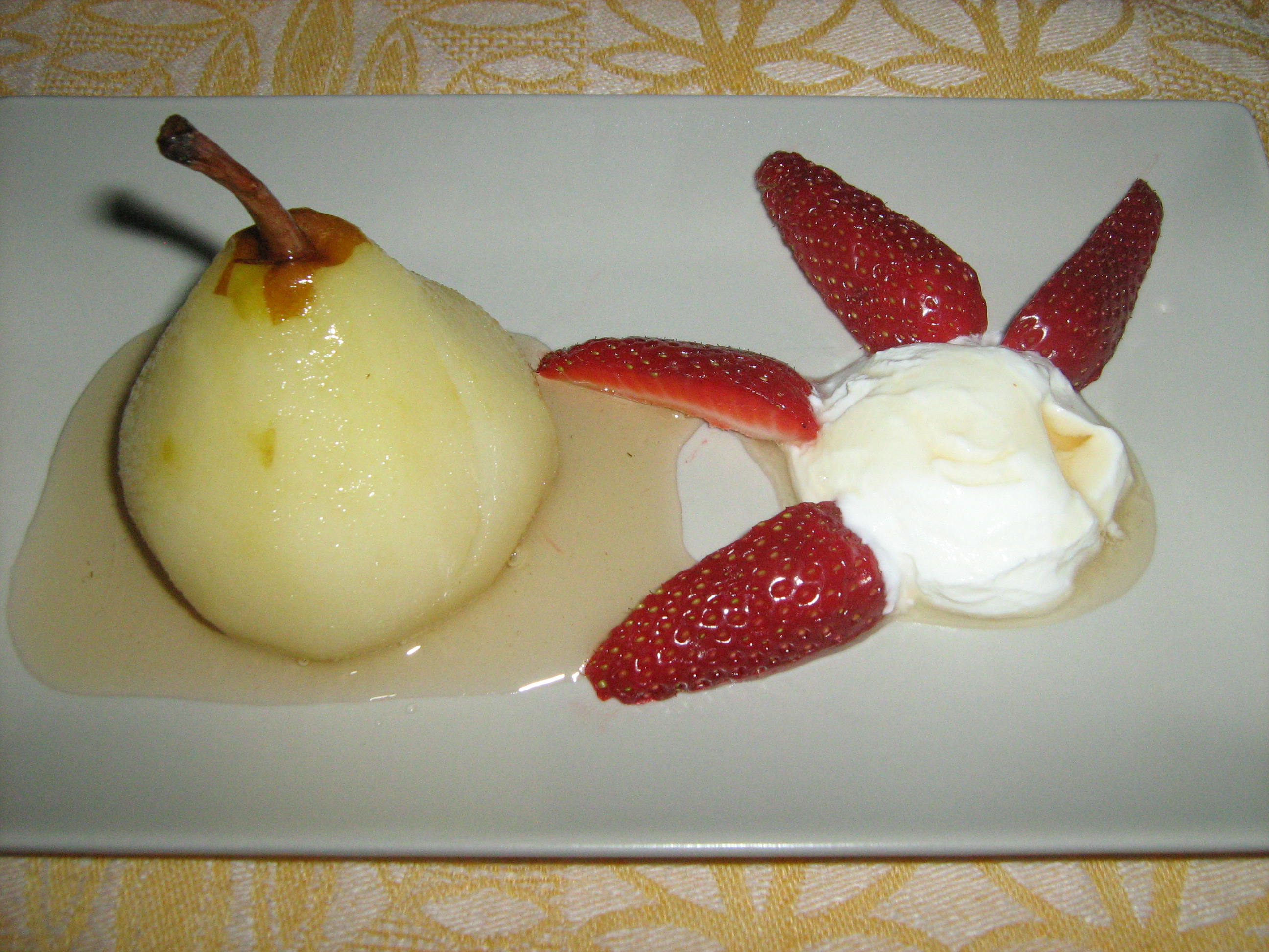 Pere aromate in sirop