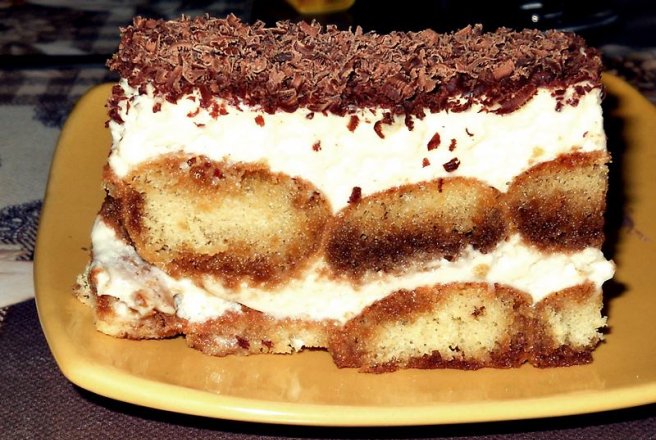 Tiramisu reţetă originală, cu ciocolata neagra