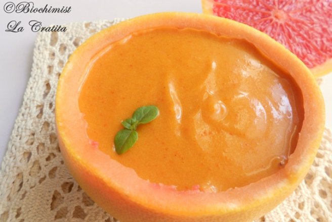 Grapefruit Goji Curd