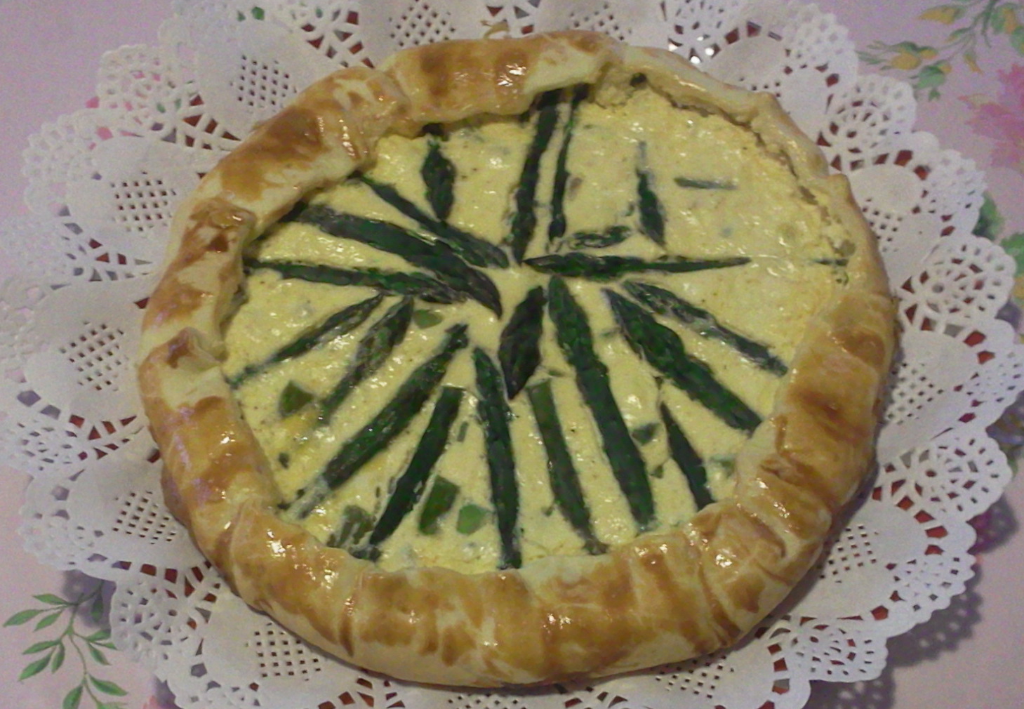 Tarta cu sparanghel