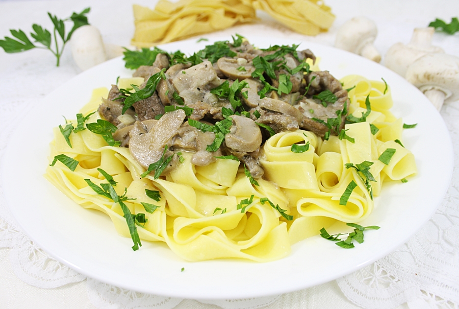 Beef Stroganoff