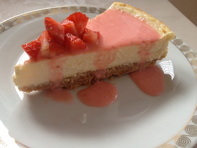 Cheesecake cu capsuni