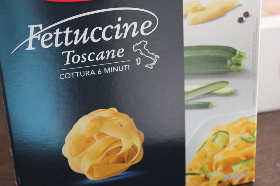 Fettuccine cu sos alb si ciuperci