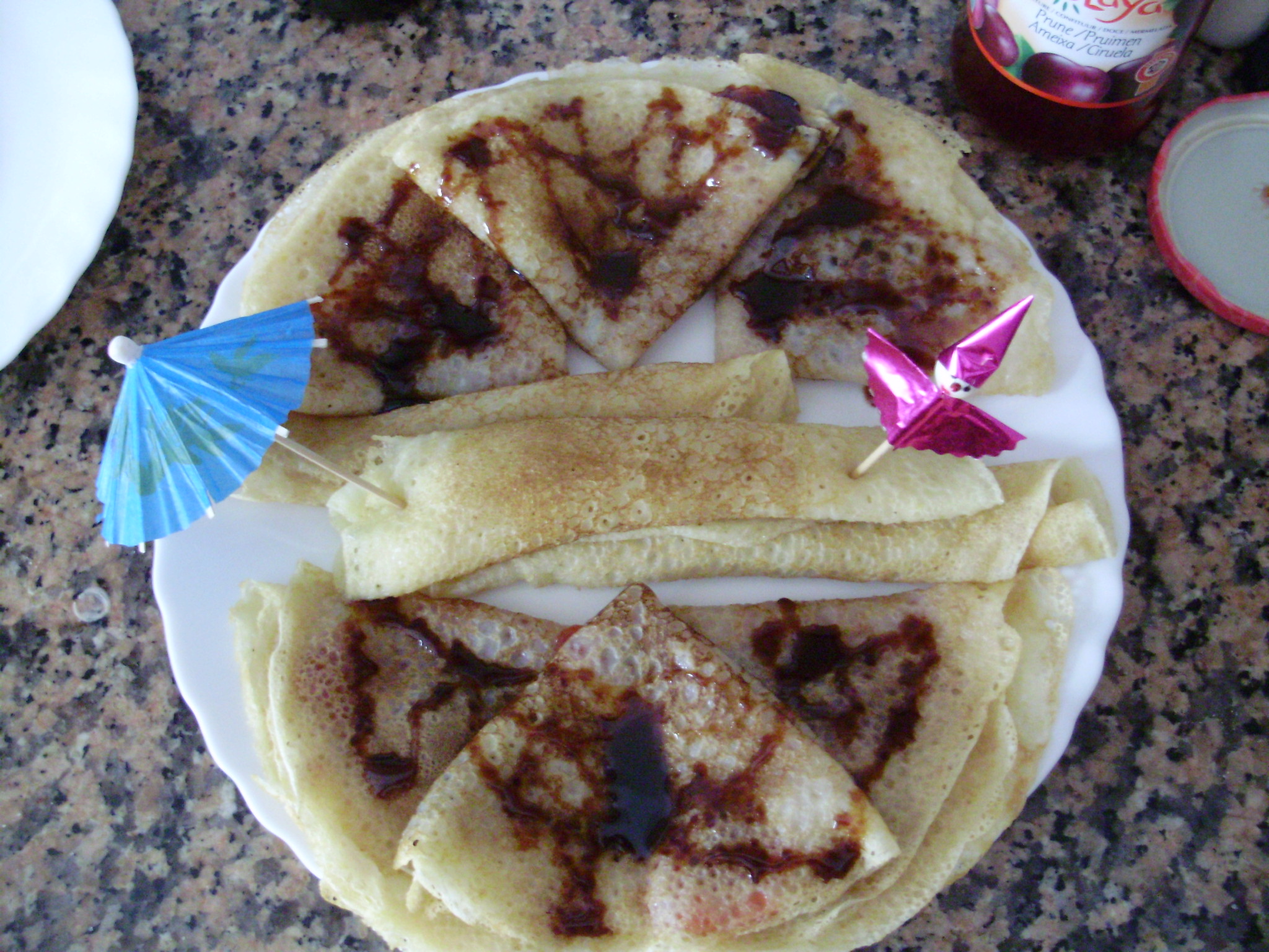 Crepes (clatite) cu lapte de soia-post