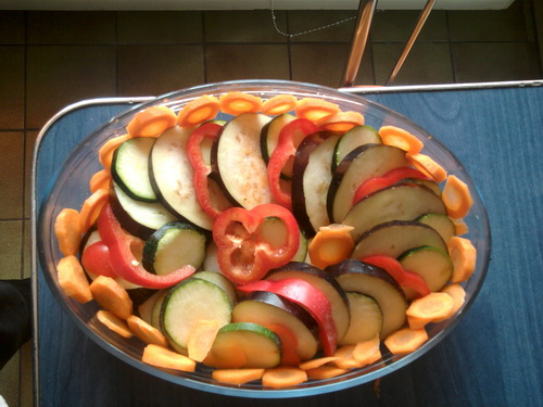 Ratatouille la cuptor