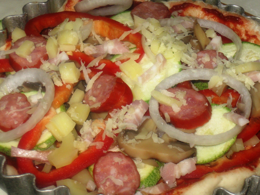 Pizza cu dovlecei