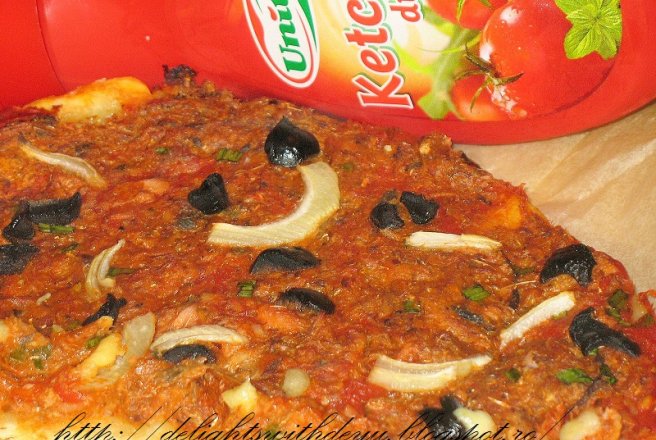 Pizza cu sardine