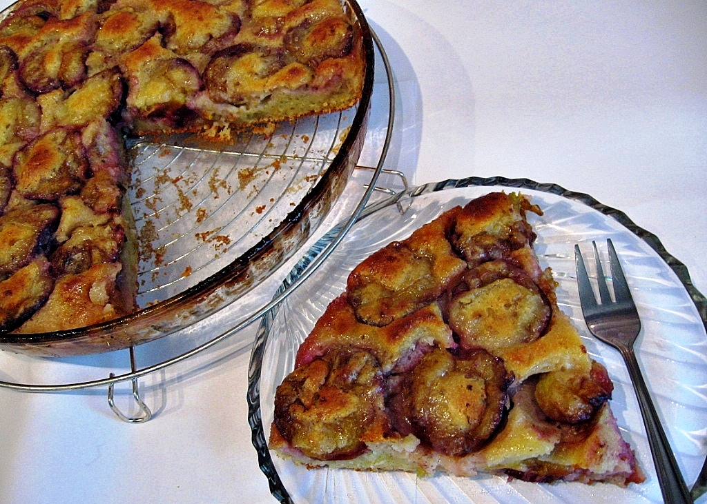 Clafoutis cu prune