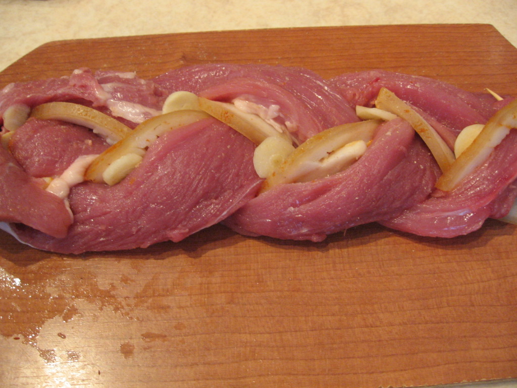 Muschiulet de porc impletit