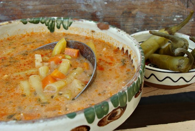 Ciorba de fasole verde