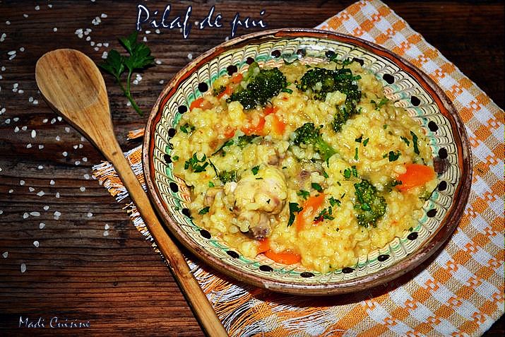 Pilaf de pui – Multicooker