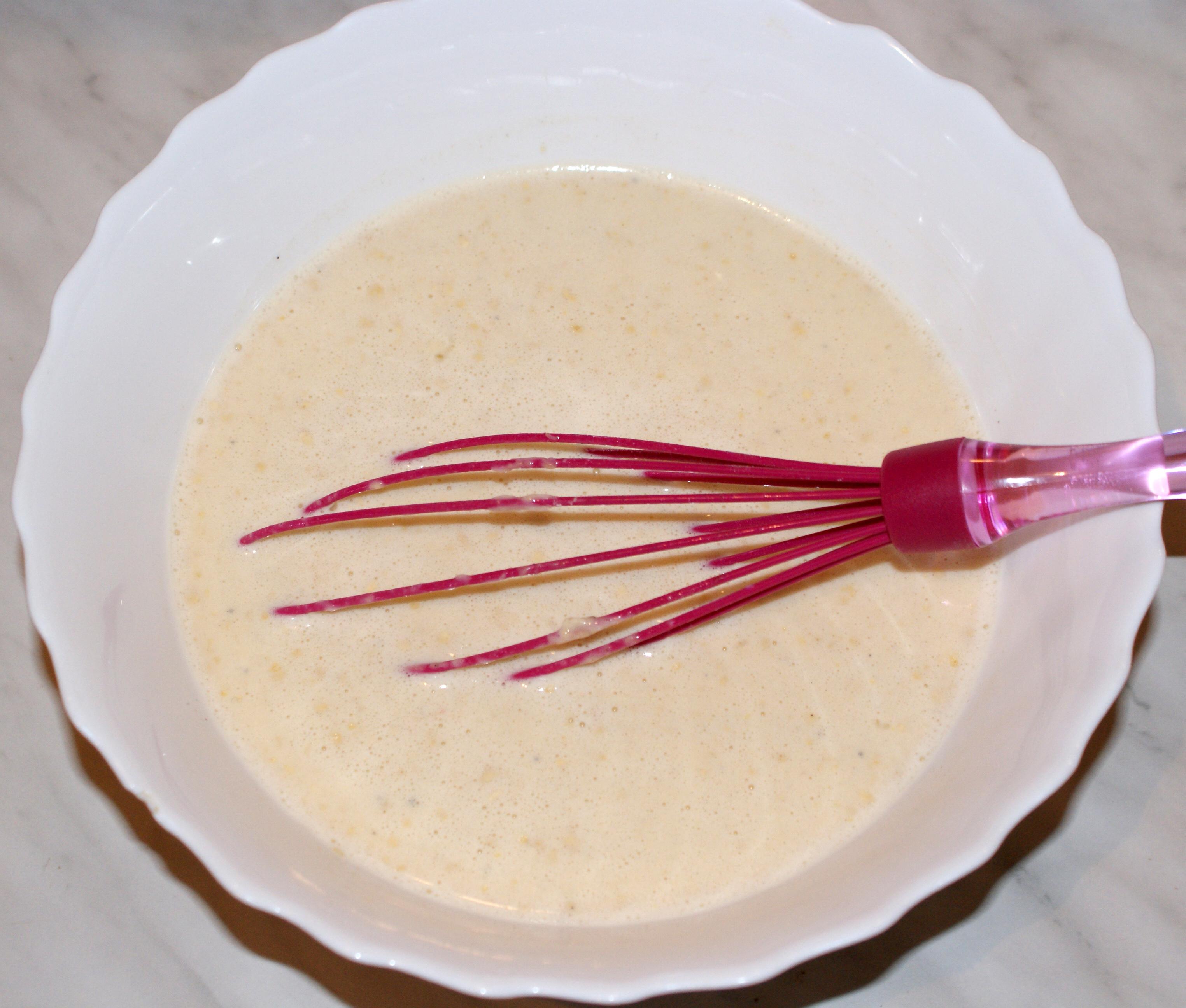 Flan cu ciuperci si pui