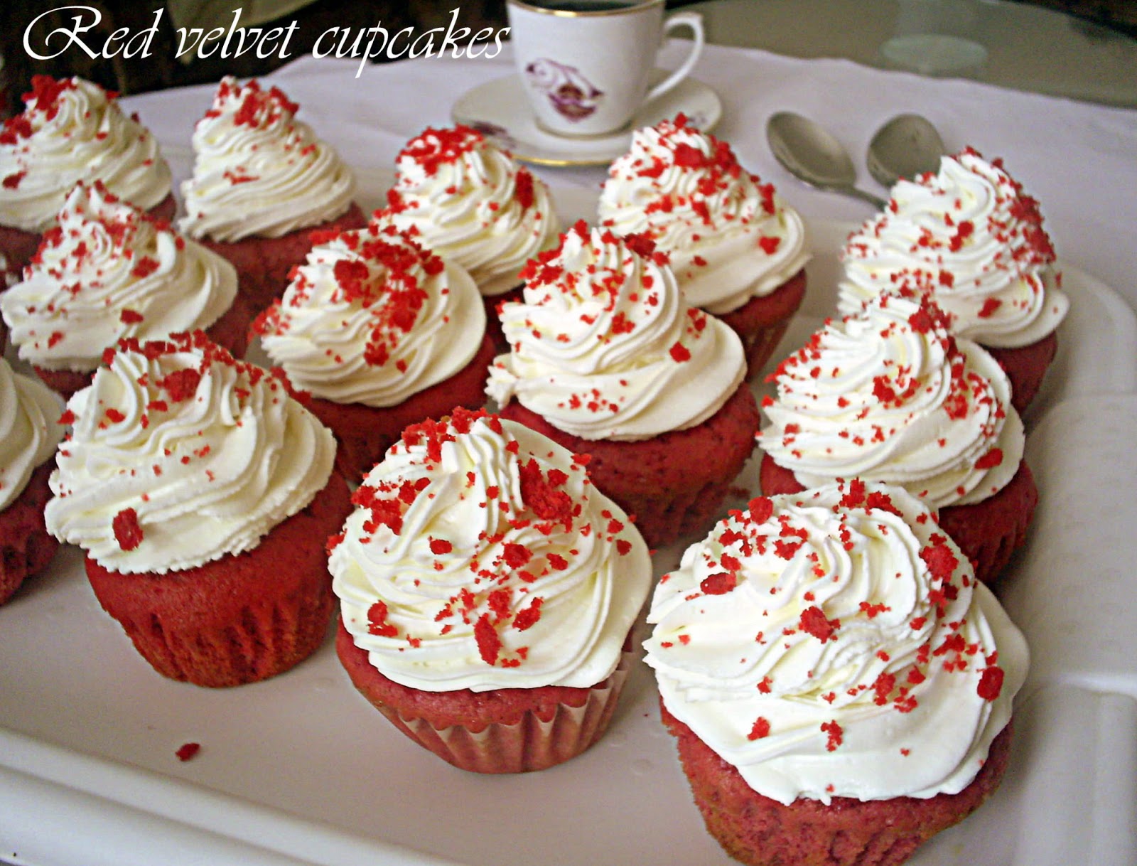 Red velvet cupcakes