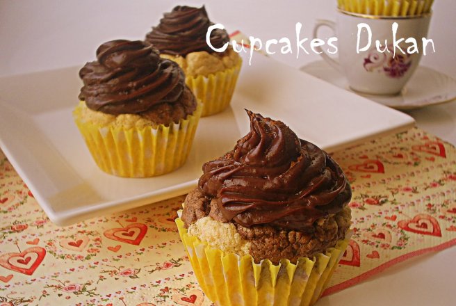 Cupcakes cu ciocolata - Dukan