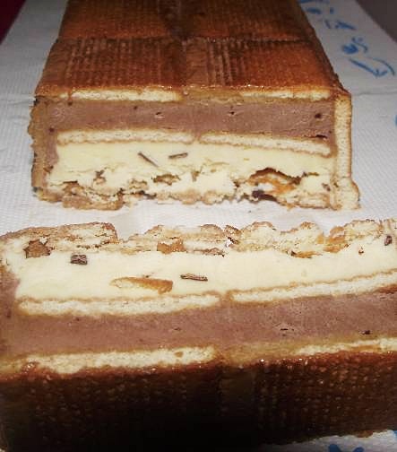 Semifreddo cu mascarpone si ciocolata - 1 an alaturi de bucatarasi!