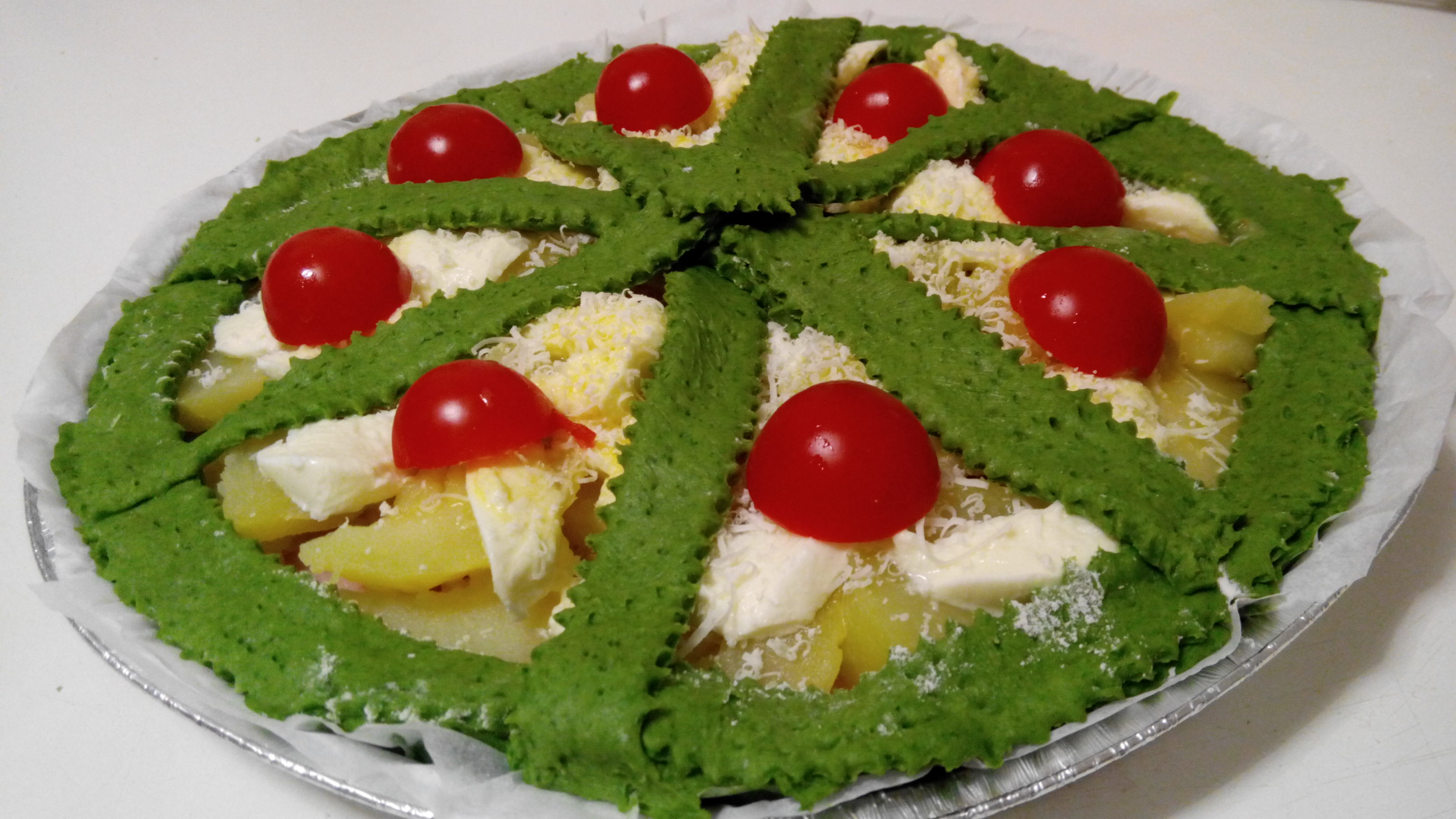 Tarta tricolora