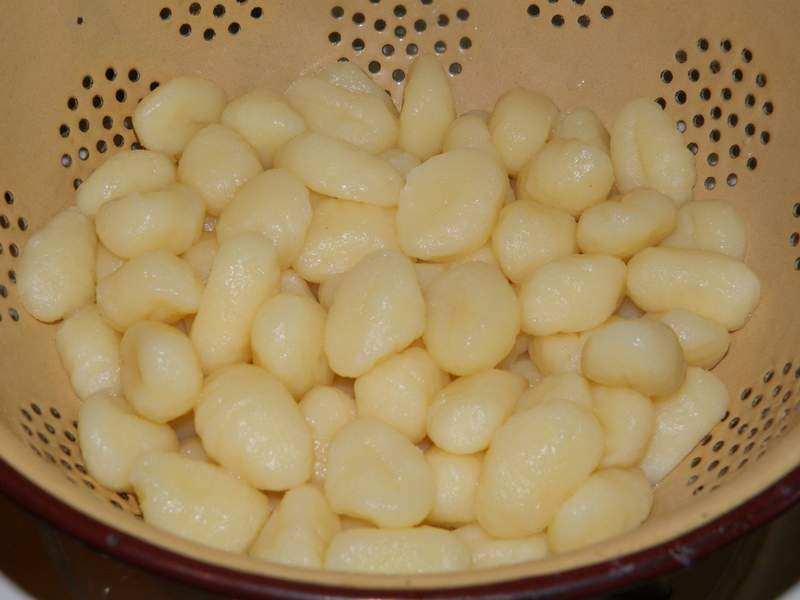 Gnocchi cu leurda