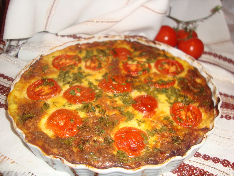 Frittata cu ciuperci