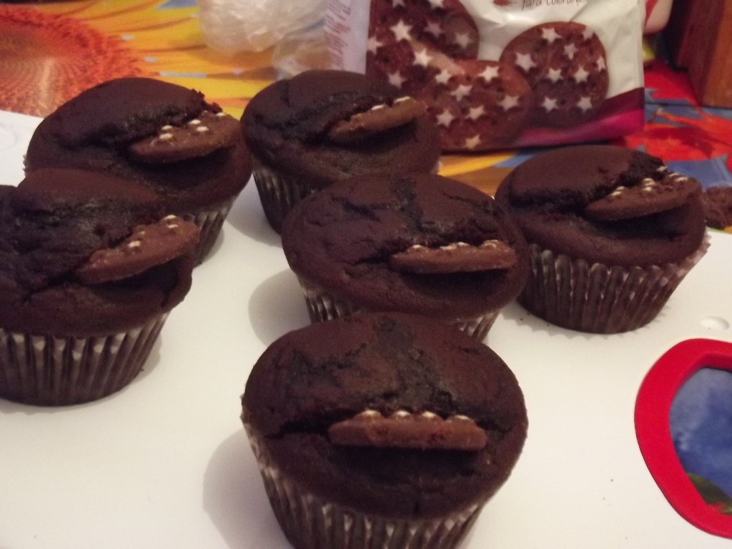 Cookie Monster Cupcakes