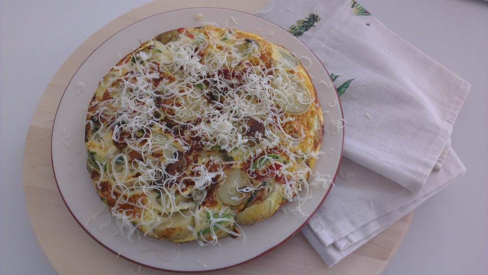 Fritatta cu legume