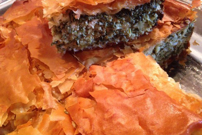 Spanakopita (placinta cu spanac)