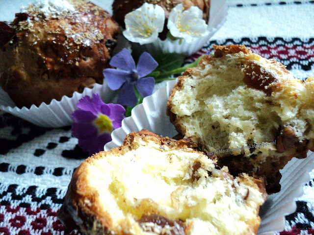 Muffins panettone