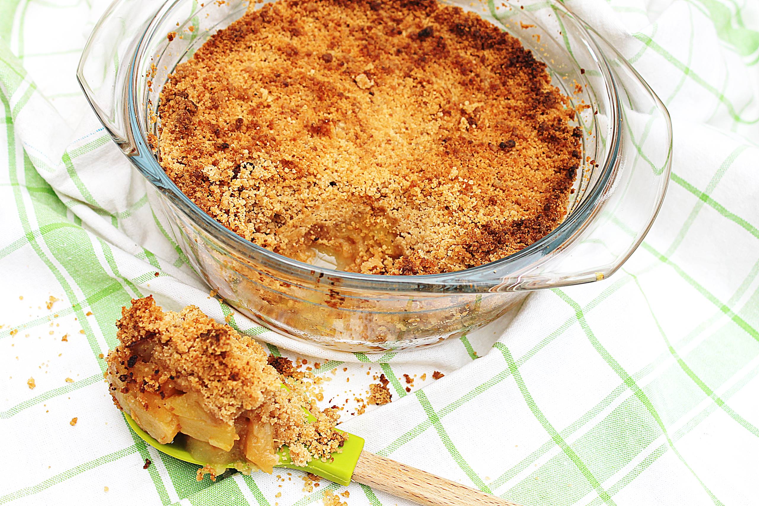 Crumble de mere