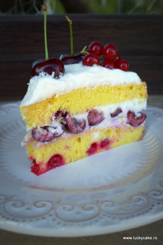 Tort Cherry-ricotta