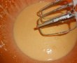 Rulada cu crema caramel si dulceata de zmeura-1