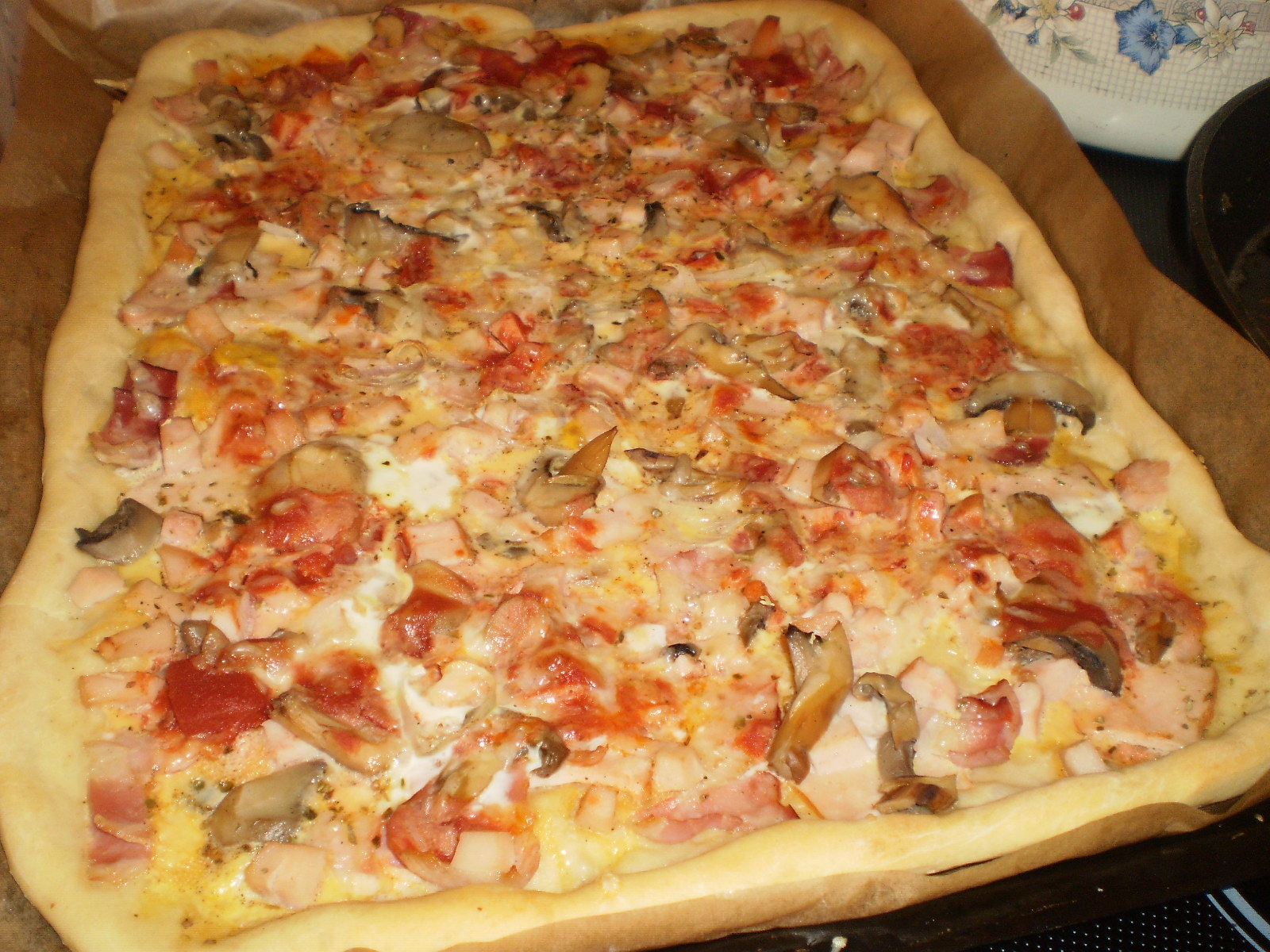 Pizza pufoasa