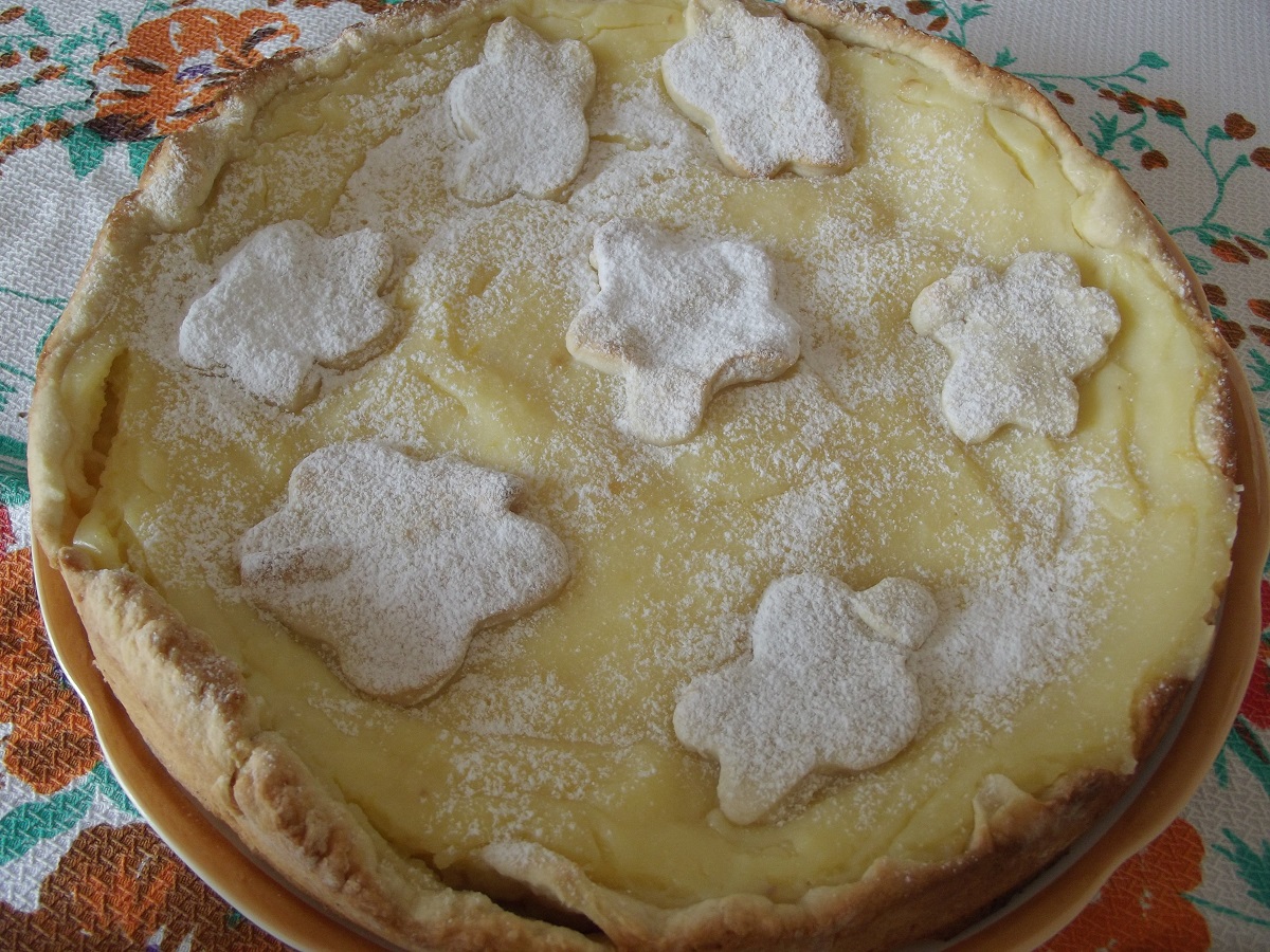 Tarta cu crema de lamaie