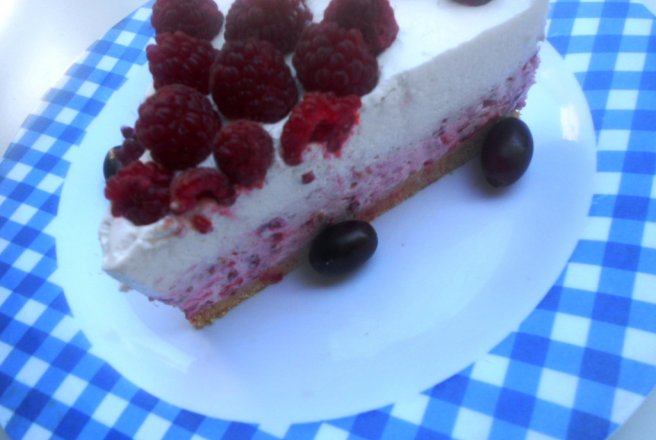 Cheesecake cu zmeura