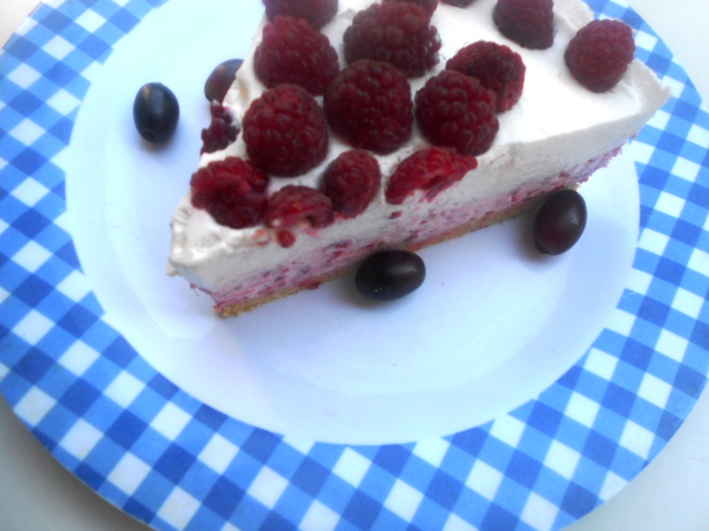 Cheesecake cu zmeura