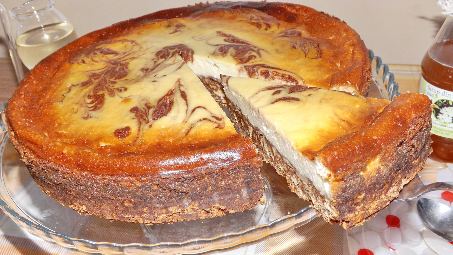 Cheesecake marmorat