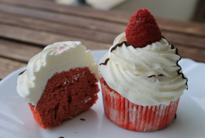 Cupcackes red velvet