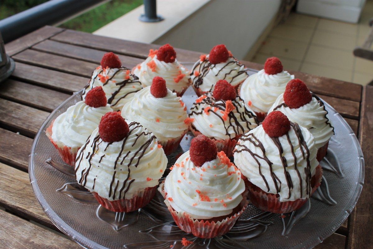 Cupcackes red velvet