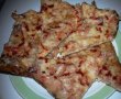 Pizza cu aluat din paine toast-7